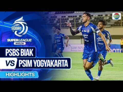 1001slot x api88 - PSBS Biak FC VS PSIM Jogja  - Highlights | BRI Super League 2025/26