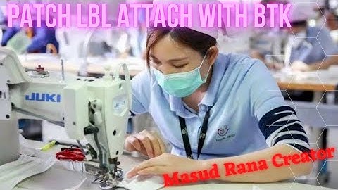 Patch LBL Attach With BTK Machine #Label_attach #LBL #label