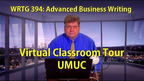 WRTG 394: Virtual Tour of the Online Classroom