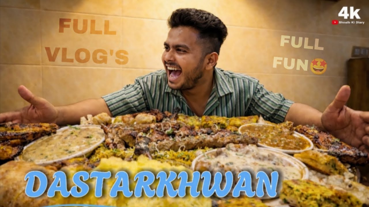 DASTARKHWAN FULL VLOG'S | CAMA BOY'S 63 | MIRA ROAD EAST📍| SHOAIB KI DIARY | #vlog #food #comedy 