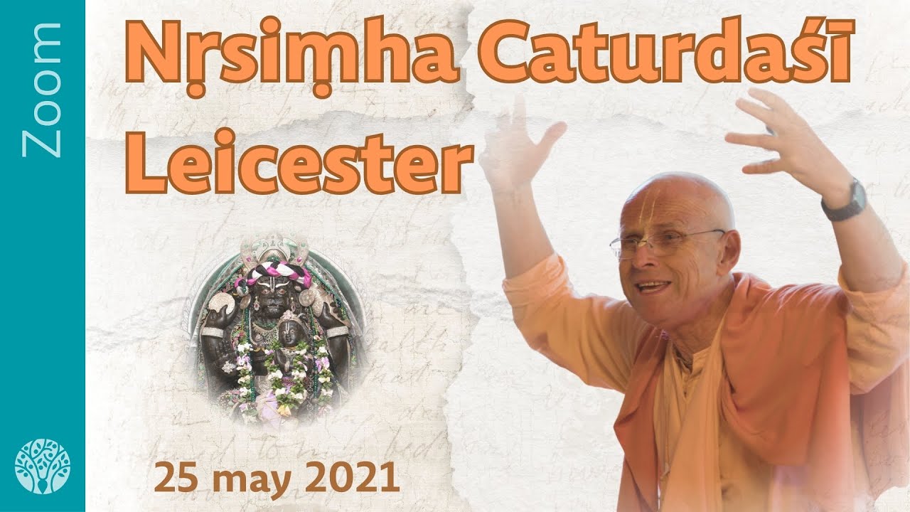 Nrsimha Caturdasi Leicester - Zoom, 25 may 2021