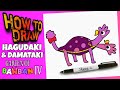 HOW TO DRAW GARTEN OF BANBAN 4 ( HAGUDAKI &amp; DAMATAKI )  como dibujar garten of banban 4