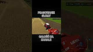 PRASOWANIE SŁOMY LS22 SZPAKOWO #farming #farmingsimulator22 #ls22 #games #farm