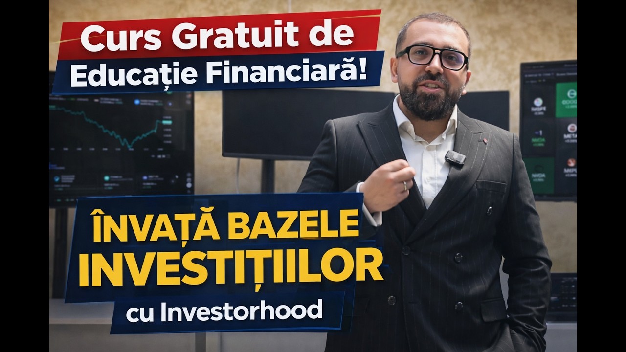 🎓 Curs Gratuit de Educație Financiară | Învață bazele investițiilor cu Investorhood 📈