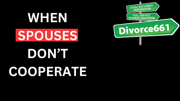 How To Handle An Uncooperative Spouse In California Divorce : Uncontested Los Angeles Divorce