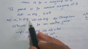 UNIT-3### Normalsubgroups### THEOREM -2 ##imp in exam