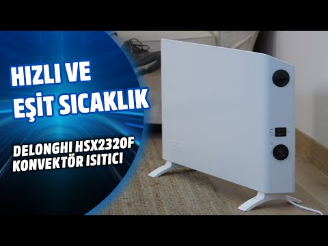 KIŞ GÜNLERİNİN KURTARICISI! Delonghi HSX2320F Konvektör Isıtıcı