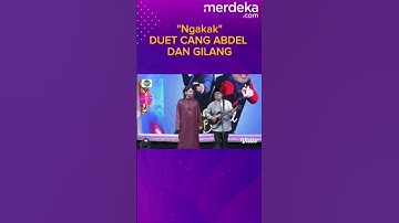 Charly Ngakak Lihat Aksi Gilang Dan Abdel #shorts #gilangdirga #artis