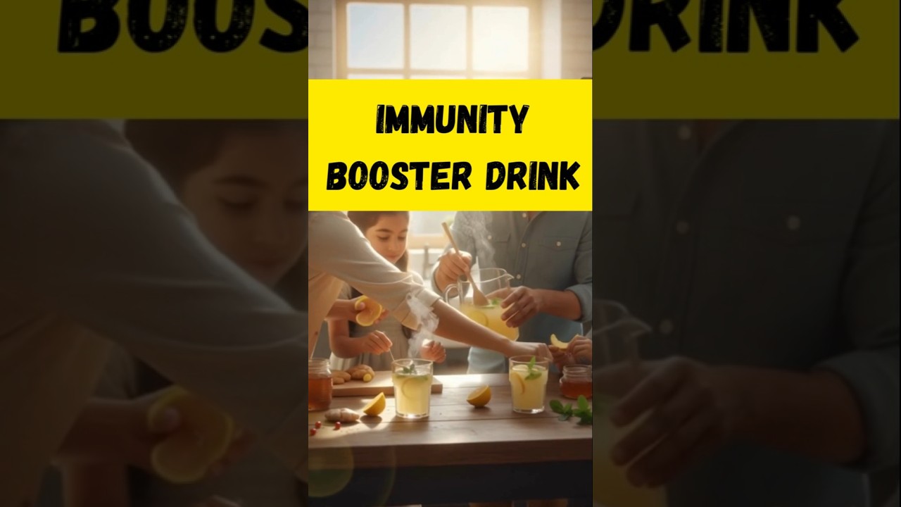 Ultimate Immunity Booster Drink - Make at Home! 🍵💪 