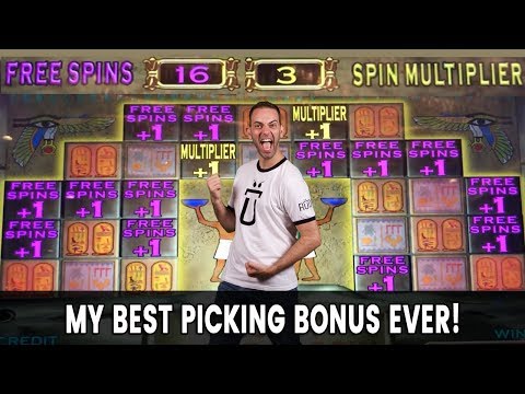 🤙 My BEST Picking Bonus EVER on 🔺 Pharaoh's Fortune Slots