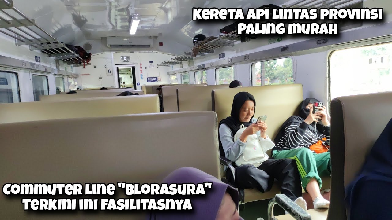 Kereta Cepu Surabaya 13 Ribu (Terbaru) Ternyata Ini Tempat Duduk Yang Enak Part 01