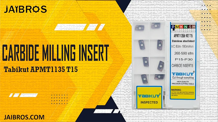 Tabikut Carbide Insert APMT1135 T15 - Jaibros (CNC Machine Tools)