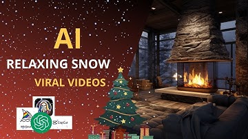 How to Create Viral Relaxing Snow or Rain Videos | Idea With AI | Relaxing Snow Videos | Monetizable