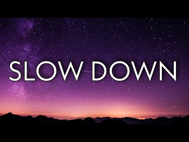 VanJess - Slow Down (Lyrics) Ft. Lucky Daye
