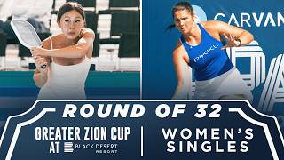 Kiora Kunimoto vs Zoey Weil at the Greater Zion Cup at Black Desert Resort