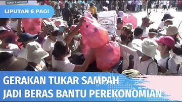 Keren! Ratusan Warga di Bali Tukarkan Sampah Plastik dengan Beras | Liputan 6