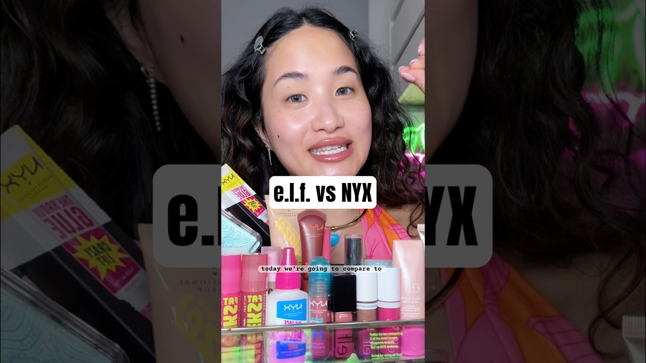 Battle between elf vs NYX makeup! 