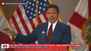 🇺🇸 Gov. Ron DeSantis | Press briefing at Granada Church in Coral Gables, Florida (May 13, 2024)