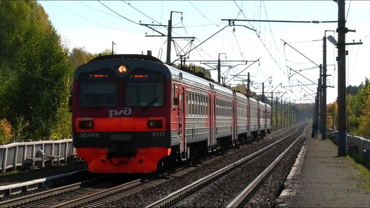 "Комфортный экспресс". ЭД4МК-0110/0117 сообщением Керамик — Нижний ...