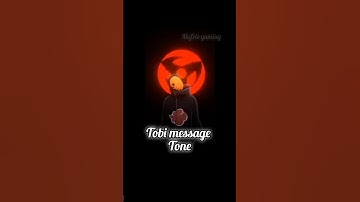 Tobi message tone✨