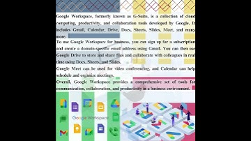 Elevate Your Workflow with Google Workspace A Comprehensive Overview