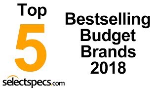 Top 5 Bestselling Budget Eyewear Brands 2018 - With Selectspecs.com