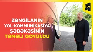 Prezidentə Horadiz–Zəngilan Avtomobil Yolunda Görülən Işlər Barədə Məlumat Verildi