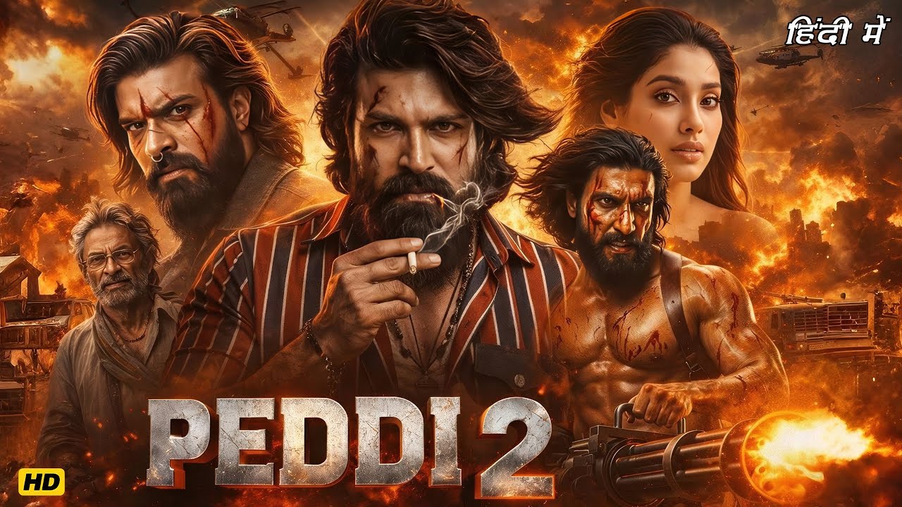 PEDDI 2 Full Movie In Hindi Dubbed | Ram Charan | New South Indian Hindi Dubbed Action Movies 2026