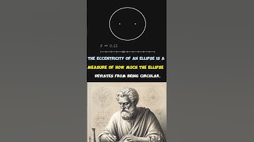 Ellipse Eccentricity Made Easy | #Geometry #Maths #Ellipse #Learning