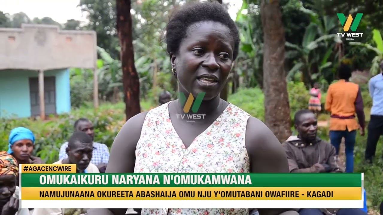 AGACENCWIRE: Omukaikuru naryana n'omukamwana ahabw'okureeta abashaija omunju y'omutabani owafiire