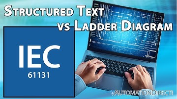 PLC Programming: Ladder Logic vs Structured Text Explained from AutomationDirect