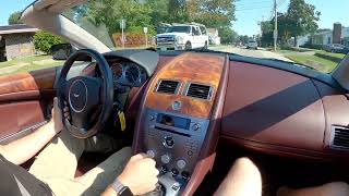 14k-Mile 2006 Aston Martin DB9 Volante V12 6-Speed Test Drive