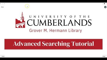 Advanced Searching Tutorial