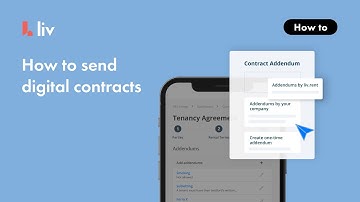 liv.rent Basics - How To Send Digital Contracts