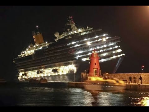 Video: La Concordia è ancora in acqua?