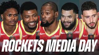 The Houston Rockets 2026-27 Media Day Press Conference
