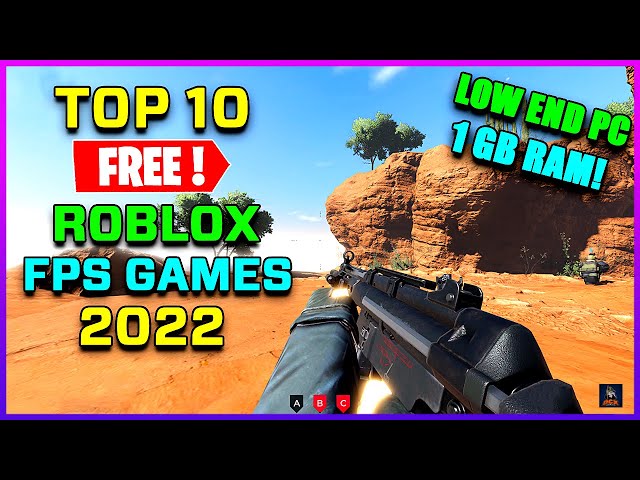 Top 12 best Roblox FPS games