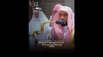تلاوة من الشيخ/عبدالله الجهني (سورة الفيل)