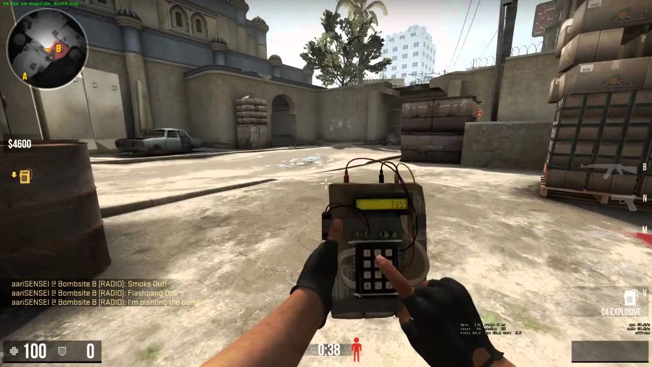 [TUTORIAL]CS-GO - Flash Tutorial - Dust2 - Mid Popflash - YouTube