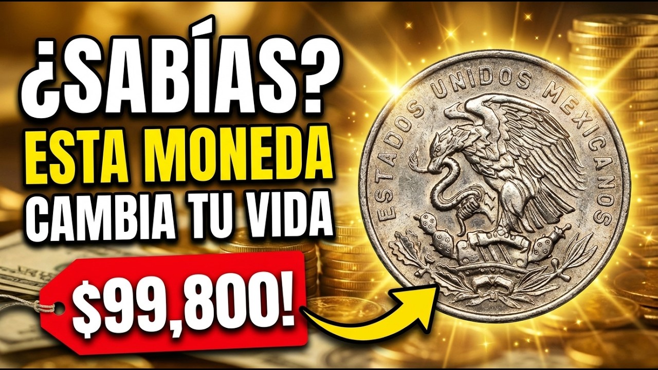 20 Centavos de México: Pieza Antigua para Numismáticos