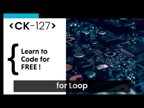 25 - for Loop - شرح كامل لمعرفة كيفية استعمال و عمل حلقة التكرار for()