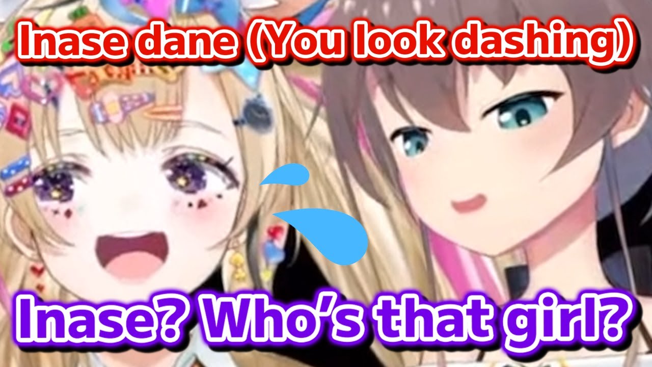 Polka accidentally makes Matsuri angry by mentioning other girl's name (JP word)【Hololive】