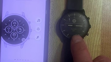 Fossil Hybrid HR - Troubleshooting Sun-dials Off to On