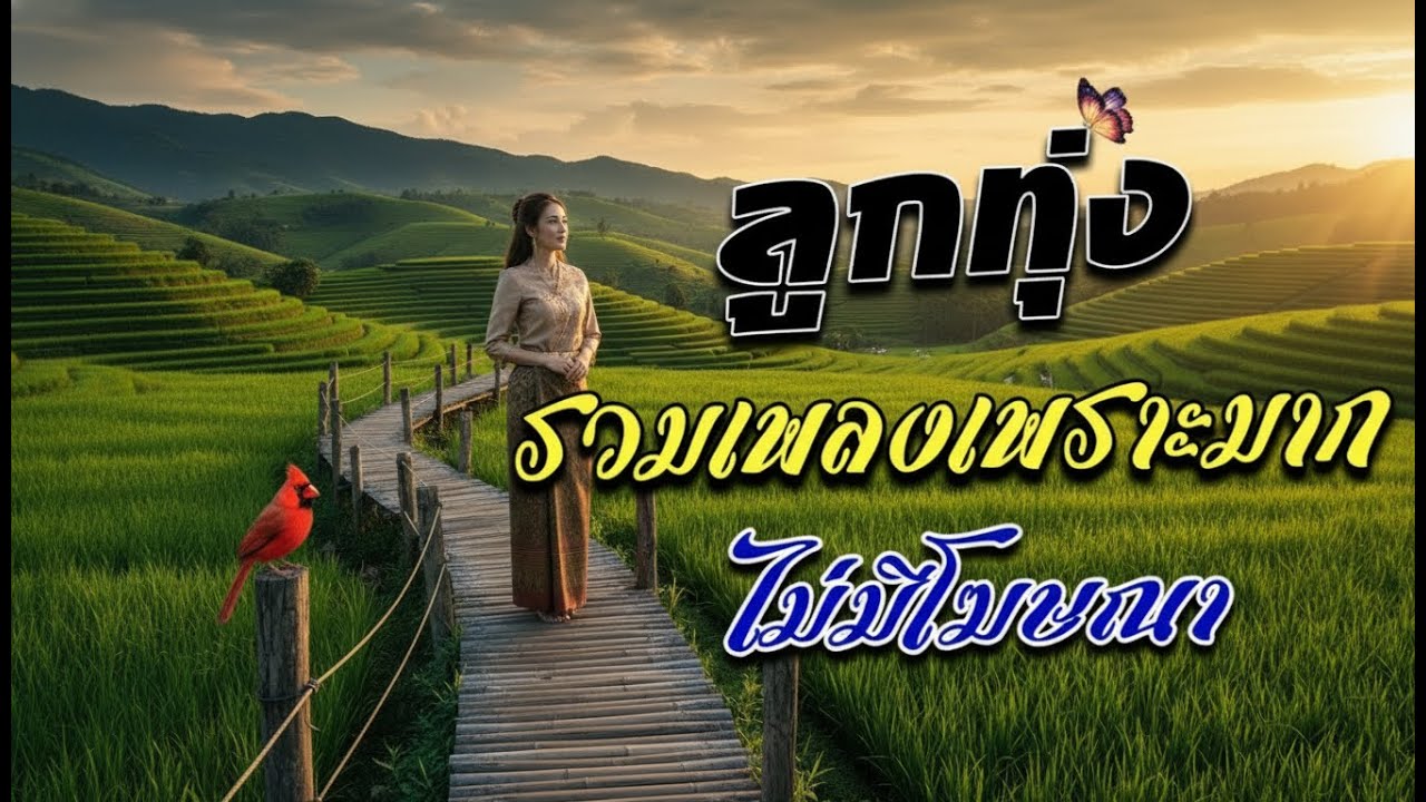 ฟังเพลงลูกทุ่งเพราะๆ 🚗 ลูกทุ่งอินดี้เก่าใหม่ ออนไลน์สบายๆ ซึ้งๆ ระหว่างเดินทาง