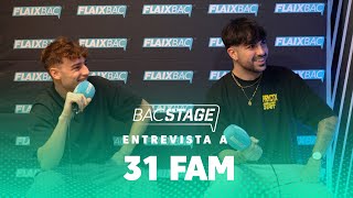 @31famoficial: "Hi ha una nadala... Flashy Ice Cream, Mushkaa, The Tyets" | Entrevista Bacstage