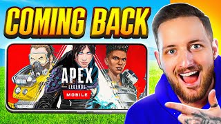 APEX LEGENDS MOBILE 2.0 CONFIRMED! (ITS COMING BACK)