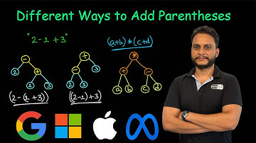 Different Ways to Add Parentheses | Leetcode 241