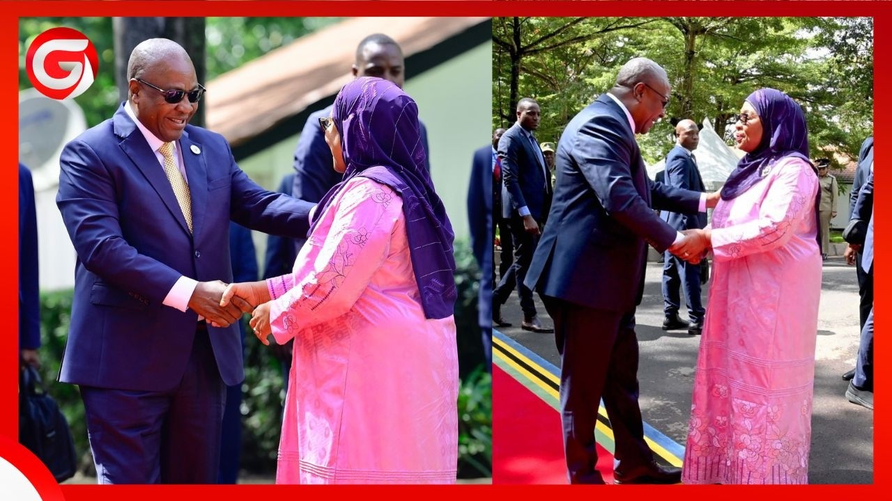 VIDEO: RAIS SAMIA ALIVYOMPOKEA RAIS wa GHANA KWENYE IKULU NDOGO ya ARUSHA...