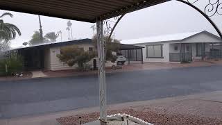September 2019 Rain in Mesa, Arizona