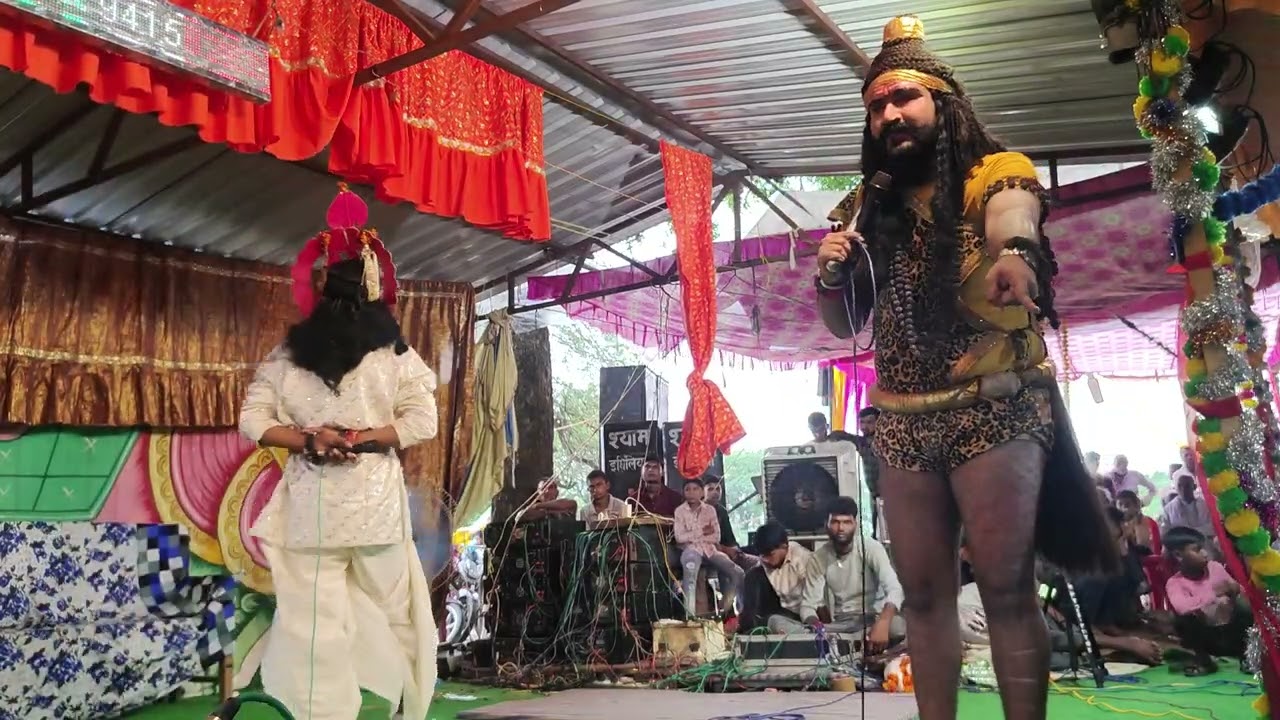  लक्ष्मणजी व्यंग करते रहे परशुराम जी क्रोध करते रहे दर्शक 5 बजे शाम तक बैठे रहे, पड़ुआ डेरा चंदौरा 